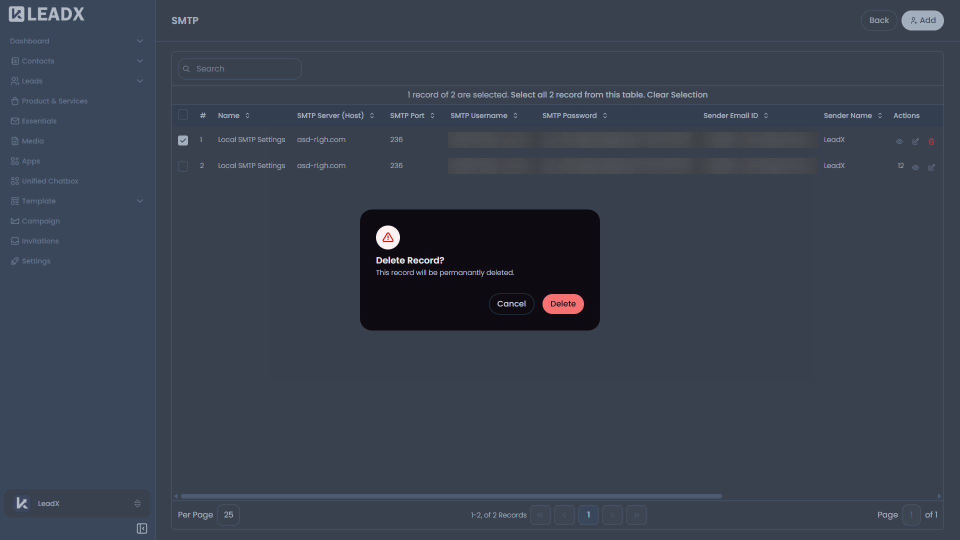 appssmtp placeholder