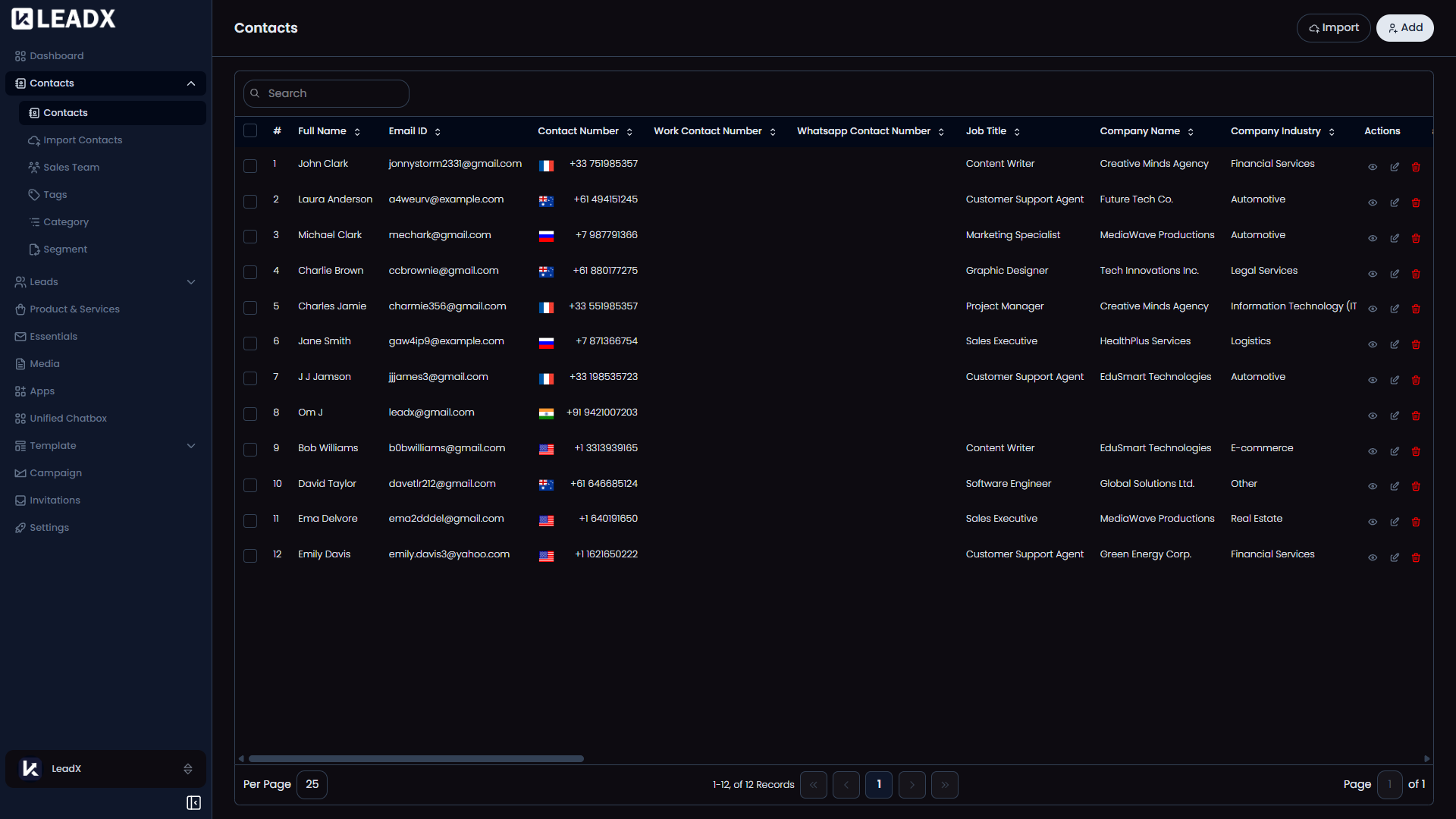 contactsFull placeholder