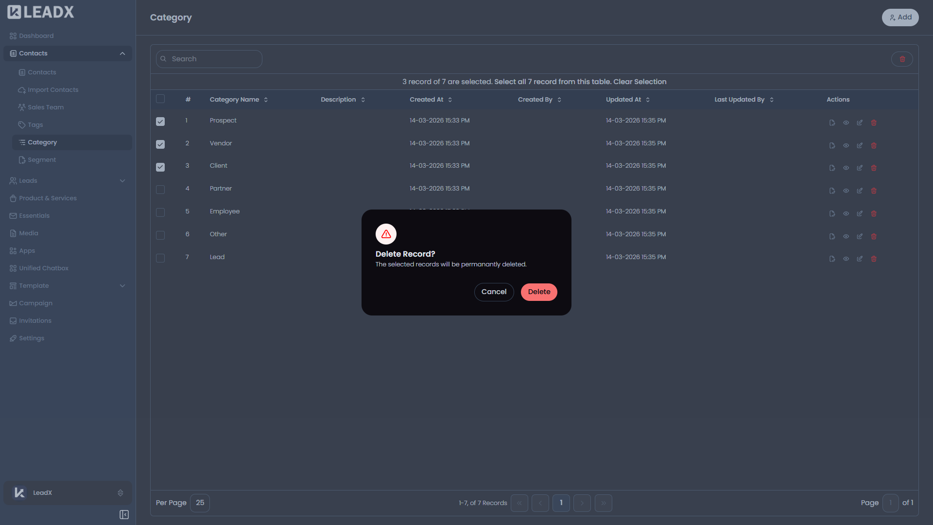 deleteCategory placeholder