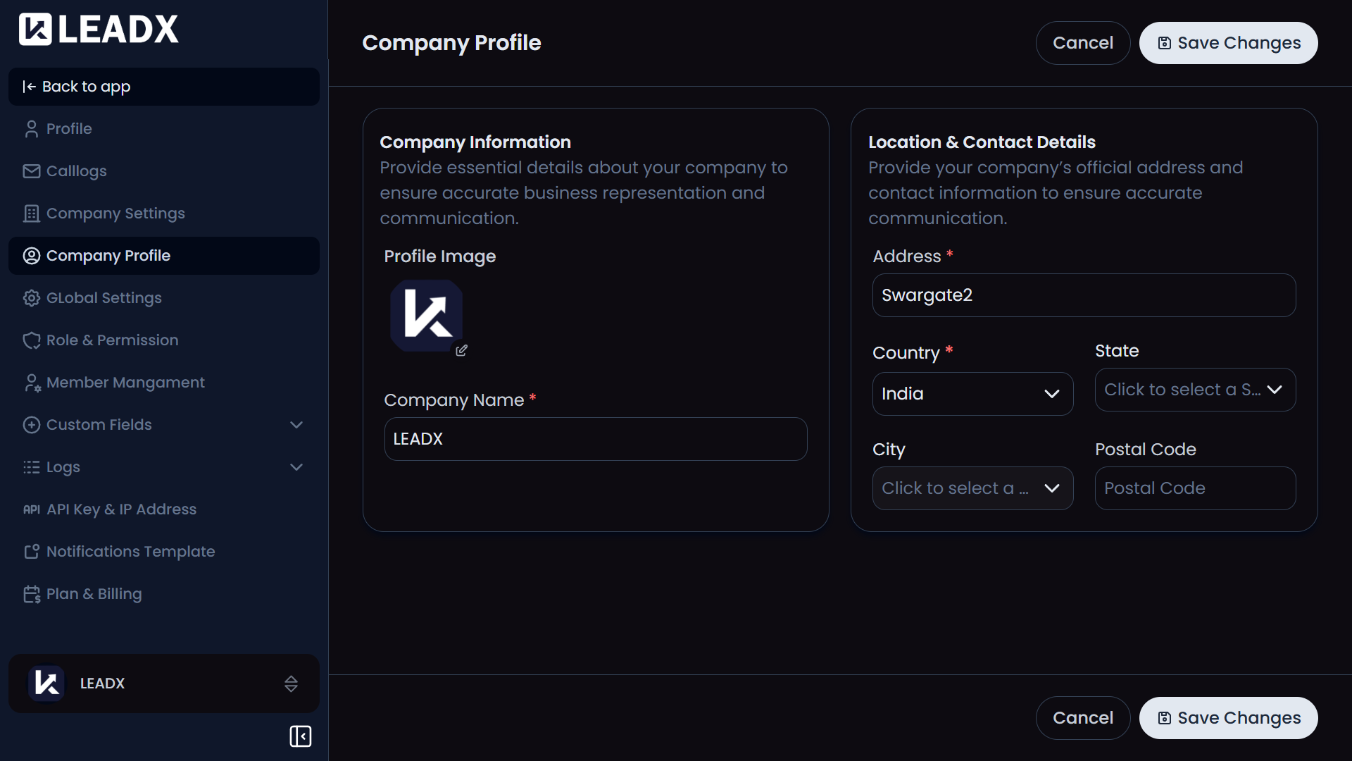 settingscompany-profile placeholder