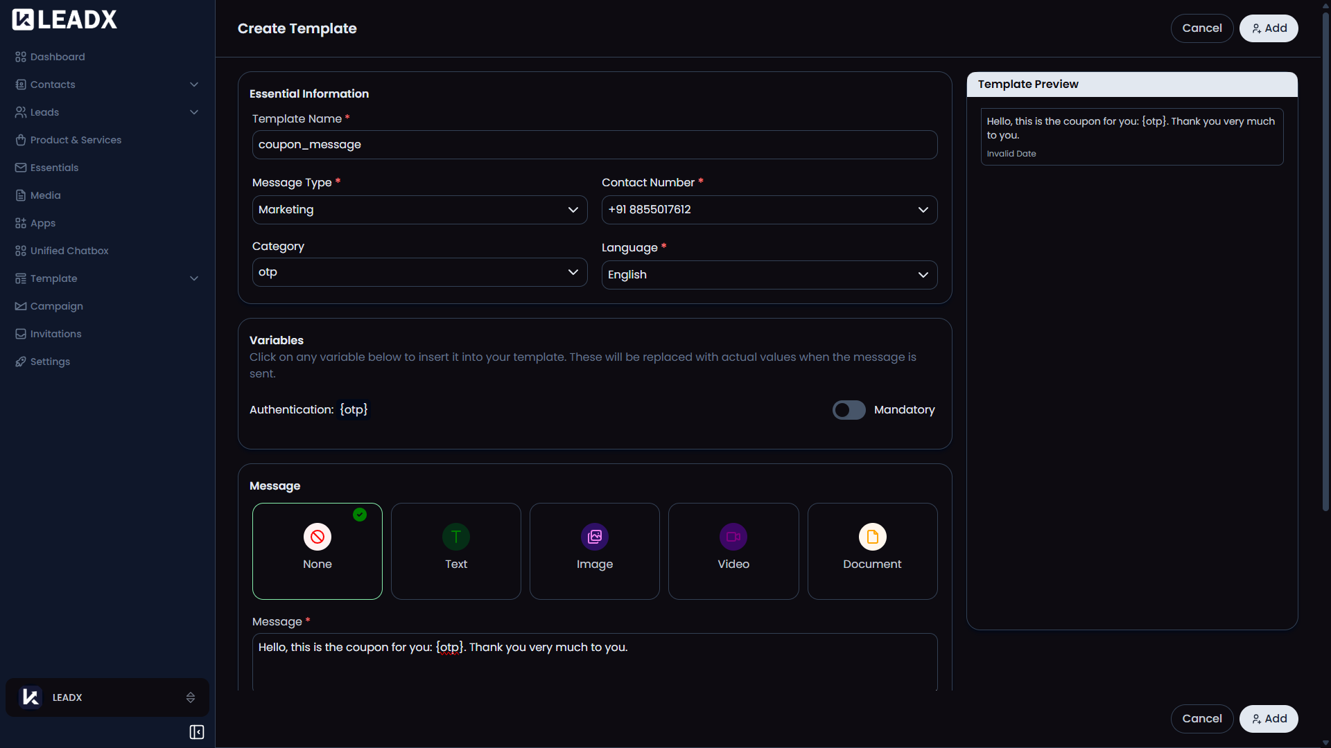 templateswhatsapp-templates placeholder